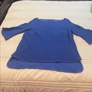 Eloquii, 3/4 sleeve, longer in the back than the front